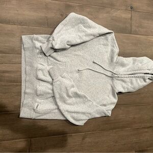 TNA Light Gray Sweatfleece Hoodie